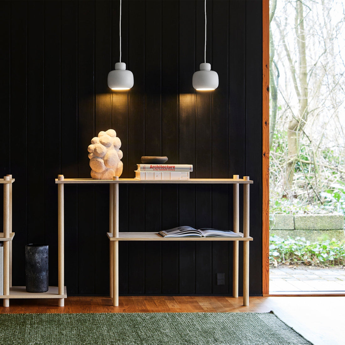 WOUD - Stone pendant (Small) - White - WOUD - DesignGaragen.dk