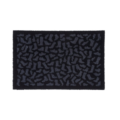 GULVMÅTTE 40 X 60 cm - FOOTWEAR/BLACK GREY - Tica Copenhagen - DesignGaragen.dk