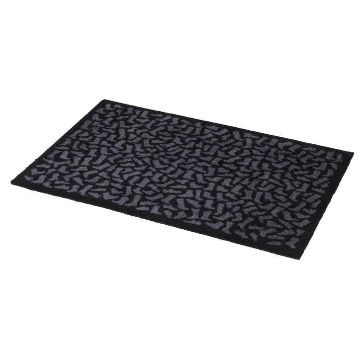 GULVMÅTTE 60 X 90 CM - FOOTWEAR/BLACK GREY - Tica Copenhagen - DesignGaragen.dk