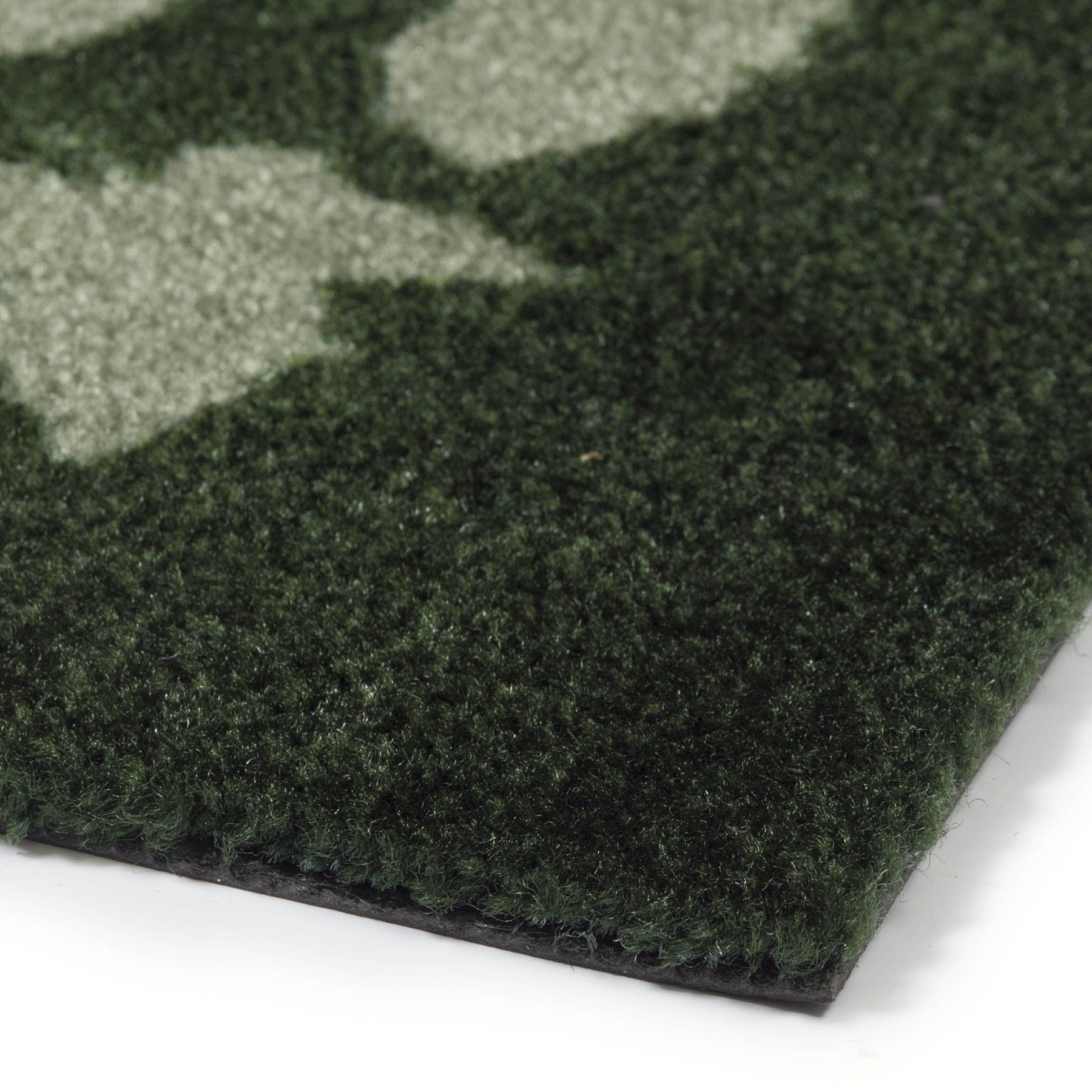 GULVMÅTTE 40 x 60 CM - LEAVES/DARK GREEN - Tica Copenhagen - DesignGaragen.dk