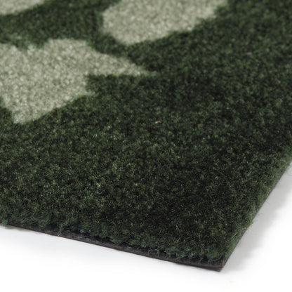GULVMÅTTE 40 x 60 CM - LEAVES/DARK GREEN - Tica Copenhagen - DesignGaragen.dk