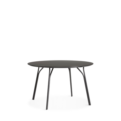 Woud - Tree Dining Table (120 cm) - Kol svart/svart