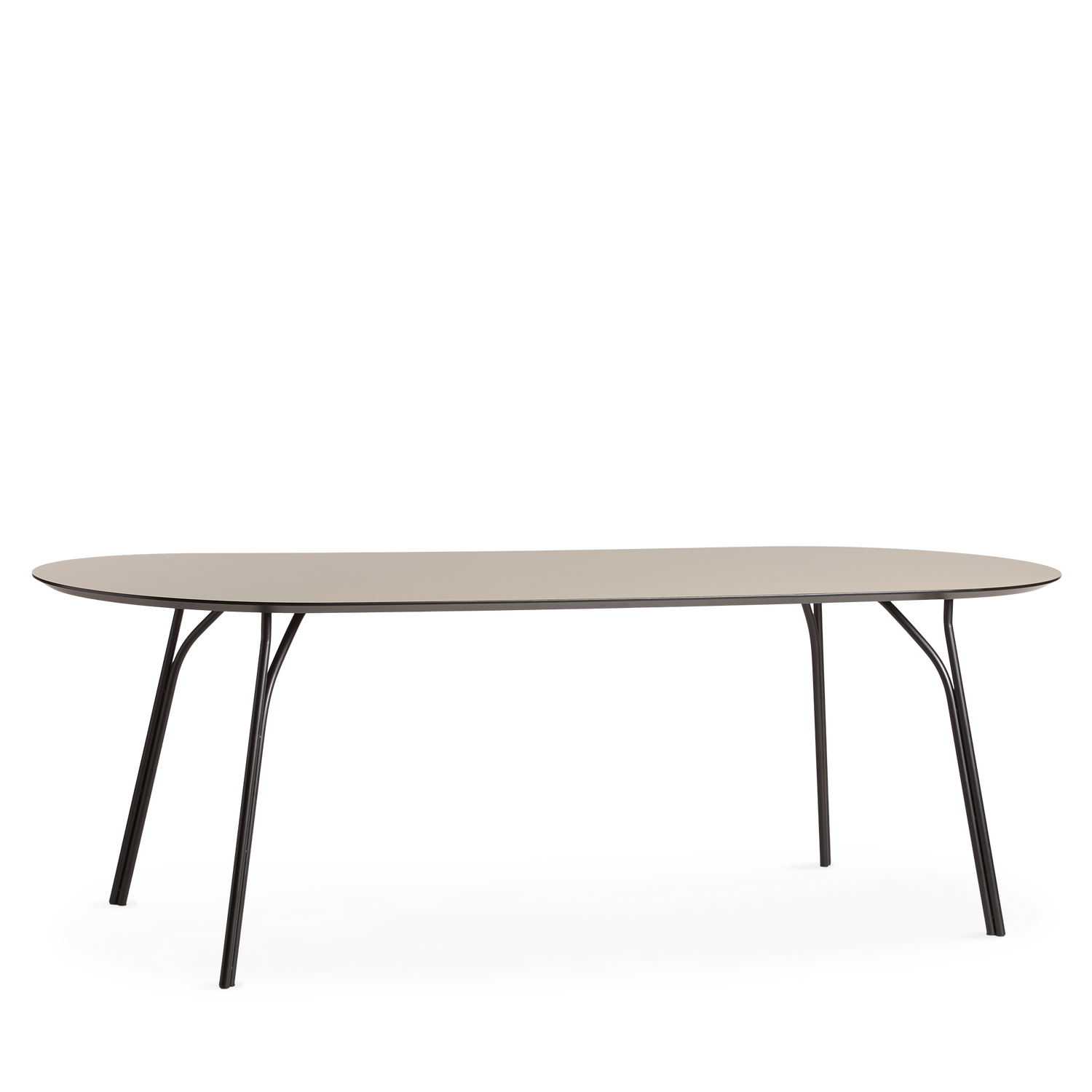 Woud - Tree Dining Table (220 cm) - Beige/Black