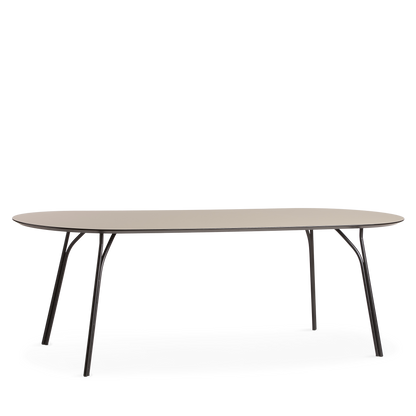 Woud - Tree Dining Table (220 cm) - Beige/Black