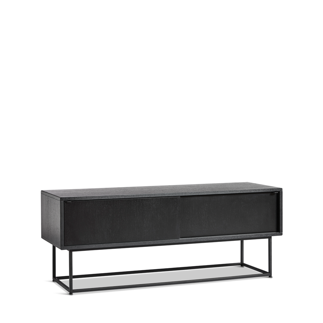 Woud - Virka sideboard (låg) - svart