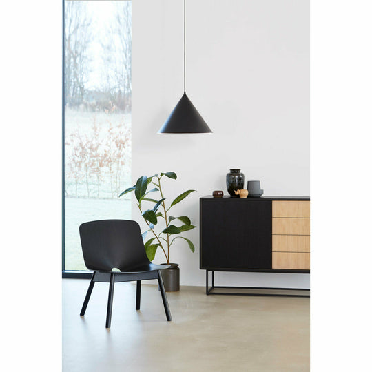 WOUD - Virka sideboard (High) - Oak/black - WOUD - DesignGaragen.dk