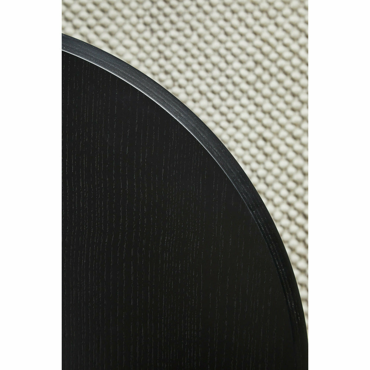 WOUD - Soround coffee table - Black ash (Ø75xH40,50) - WOUD - DesignGaragen.dk