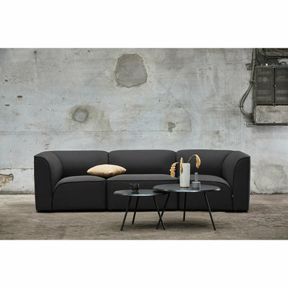 WOUD - Soround coffee table - Black ash (Ø75xH49) - WOUD - DesignGaragen.dk