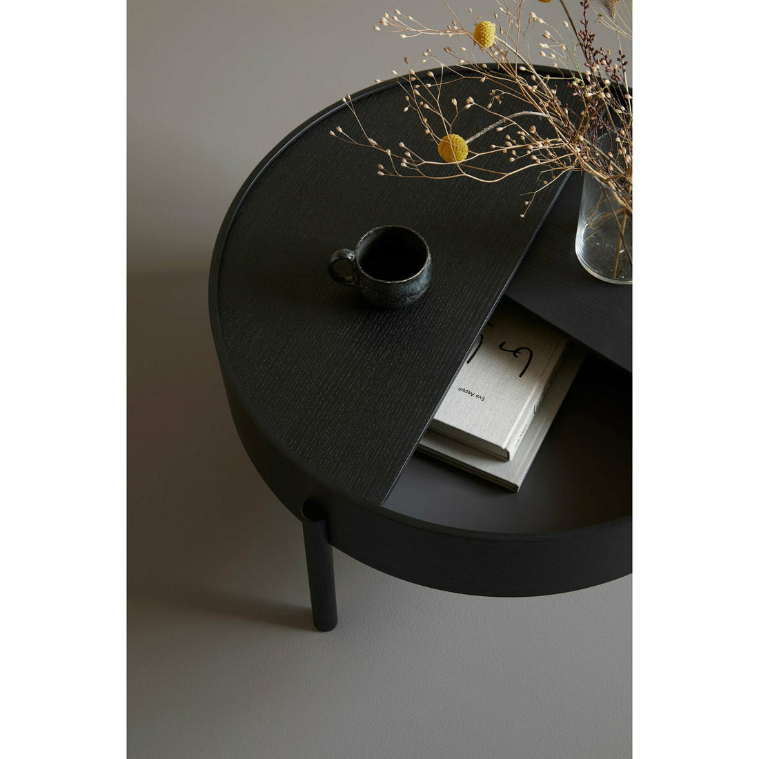 WOUD - Arc coffee table (66 cm) - Black - WOUD - DesignGaragen.dk