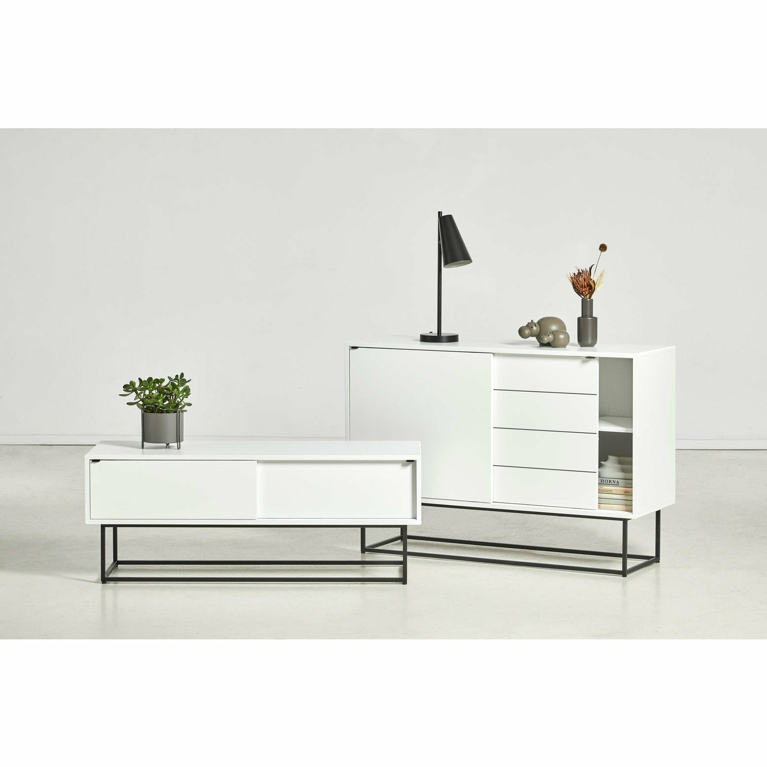 WOUD - VIRKA Sideboard (High) - White