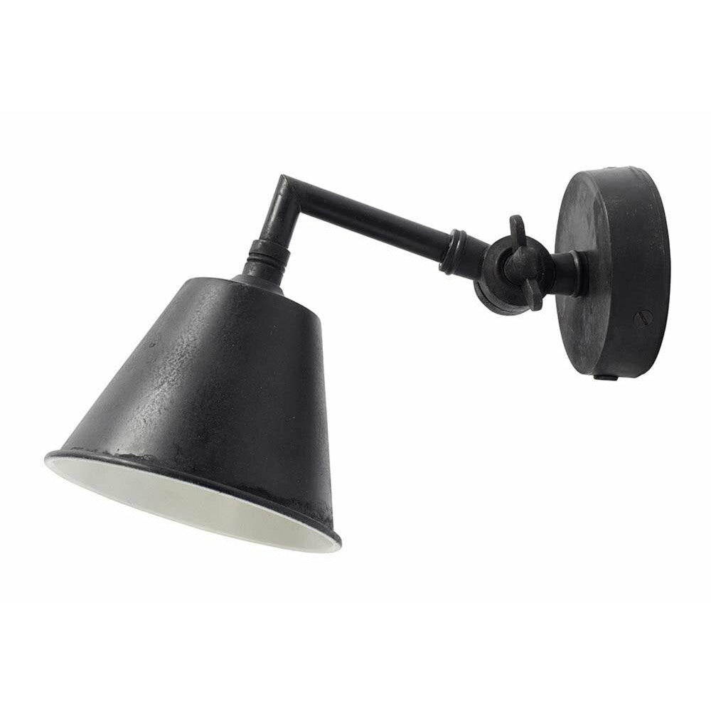 Nordal Vägglampa - ø12 cm - antik svart