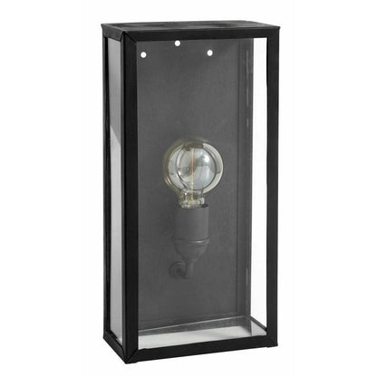EOS vägglampa / utomhuslampa - H40 cm - svart