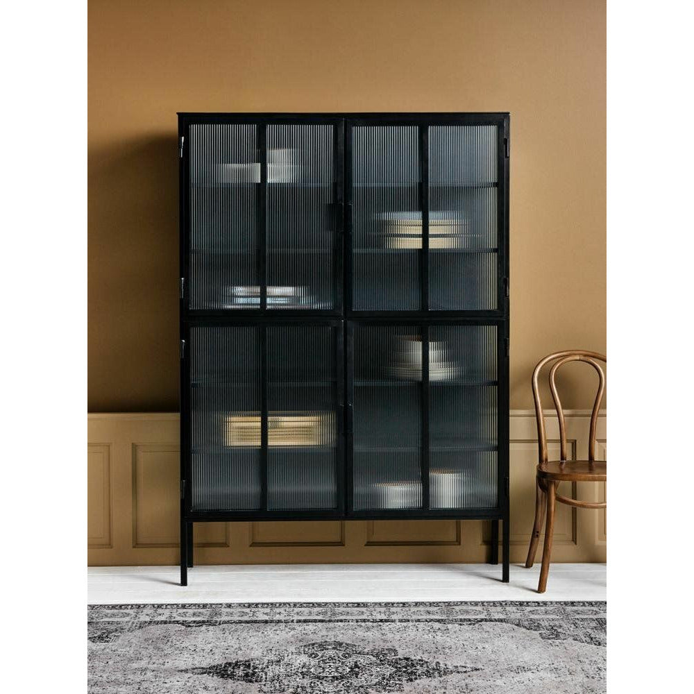 Nordal Groovy skärmar i järn - 185x130 - svart