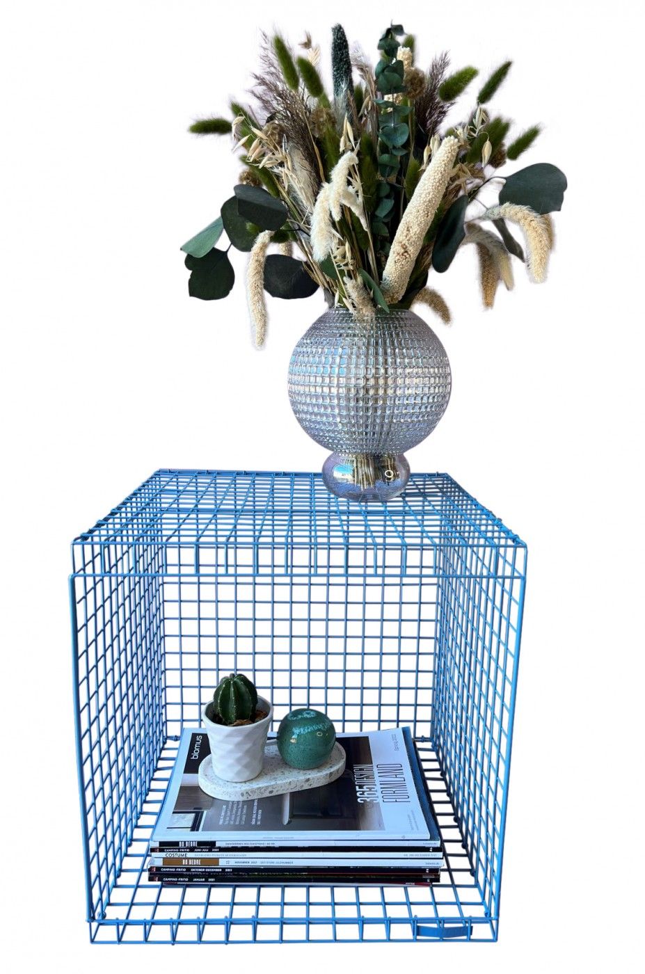 Kalager designtråd kubik, alu zink