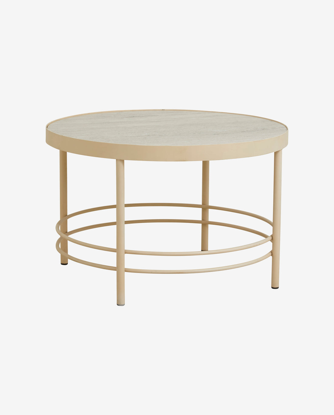 Jungo Round soffbord - Ø80 cm - Sand