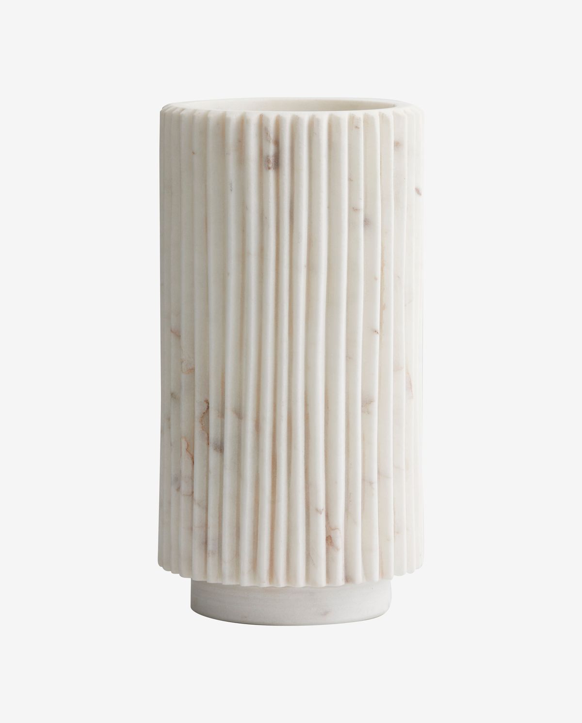 Loon Vase - vit marmor