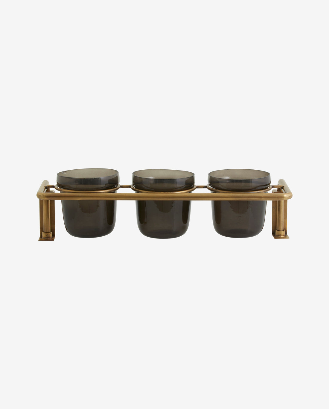 Fidra Storage -hyllan - Svart/mässingsfinish