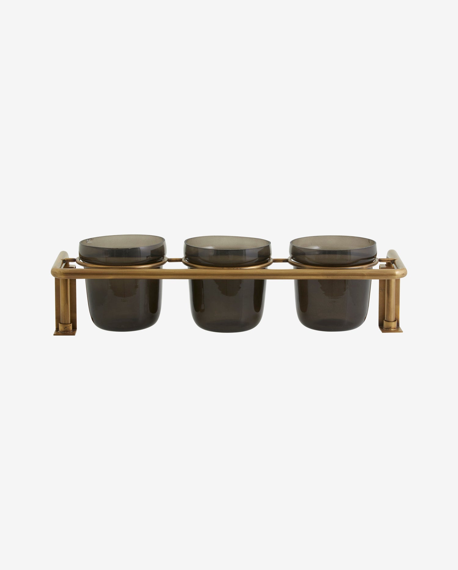 Fidra Storage -hyllan - Svart/mässingsfinish