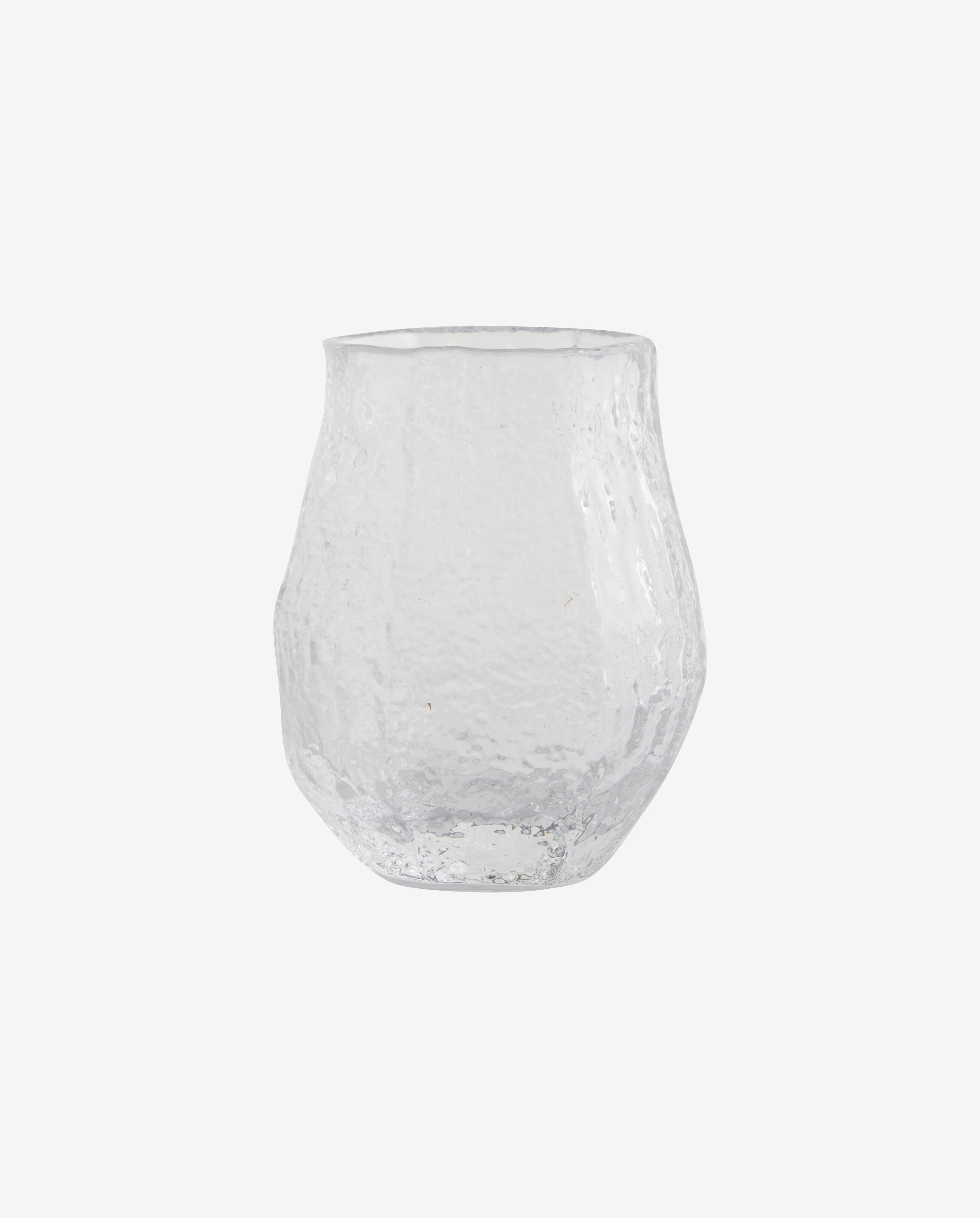 Parry Vase Small - Clear Glass