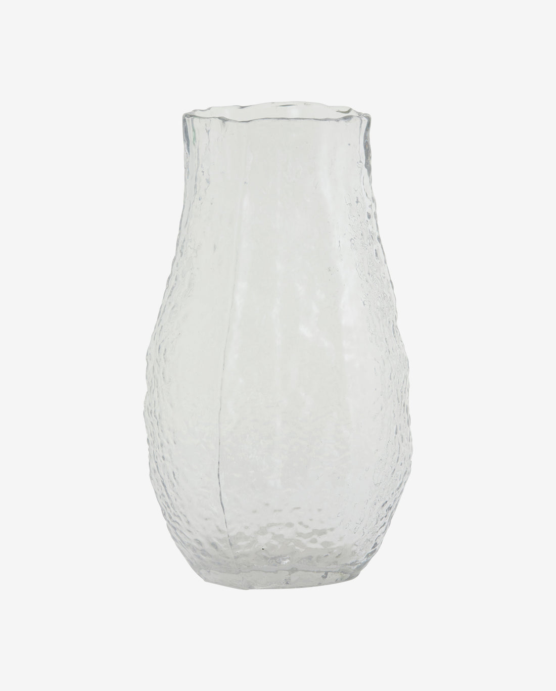 Parry Vase Medium - Clear Glass