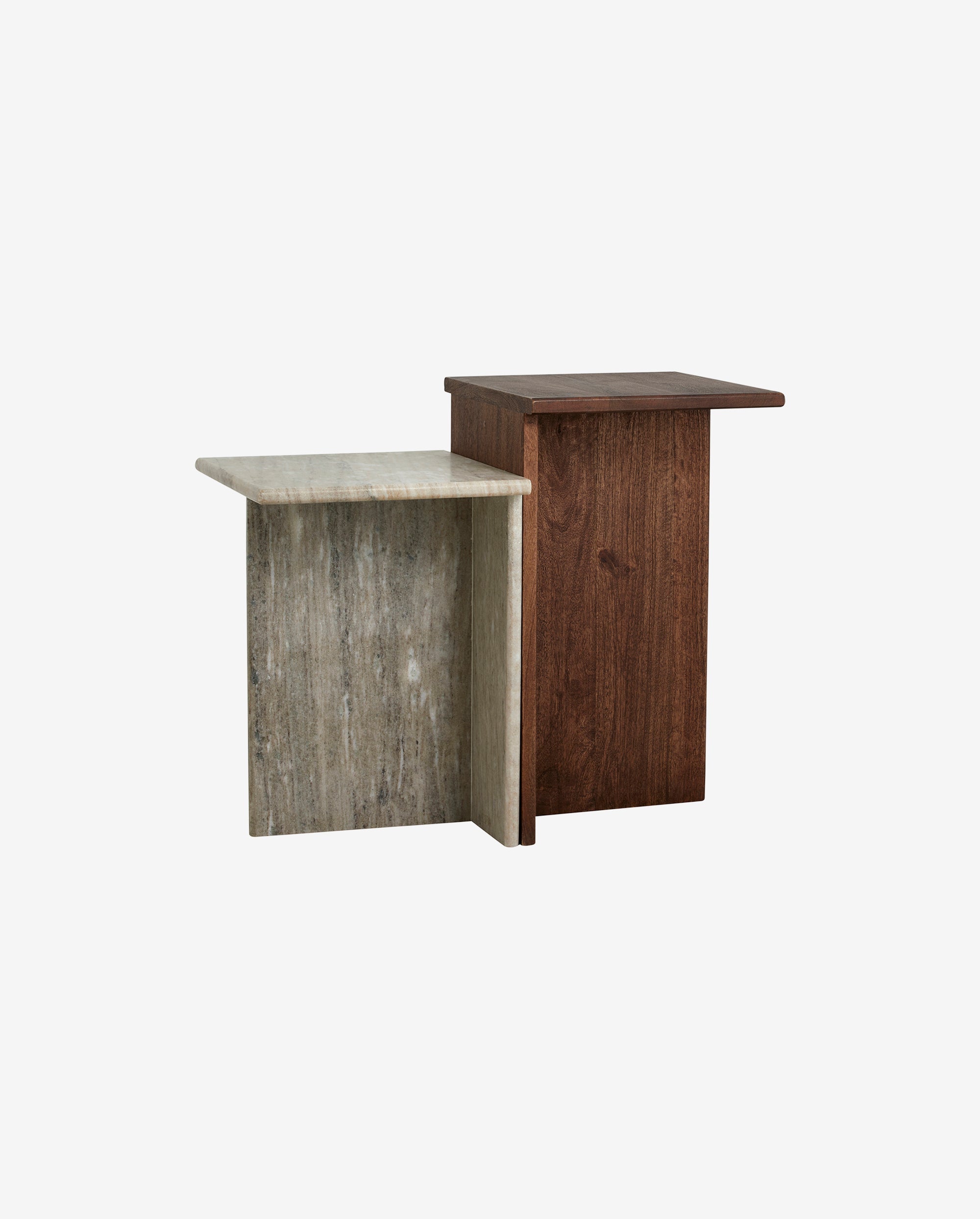 Nordal GLINA högbord, trä/marmor