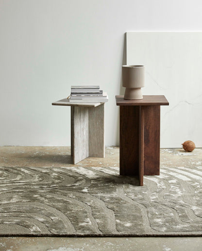 Nordal GLINA högbord, trä/marmor