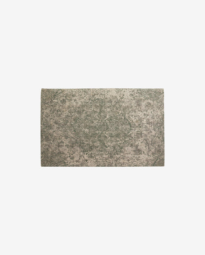 Aria Jacquard Woven Rug - 160x240 cm - Grön/beige
