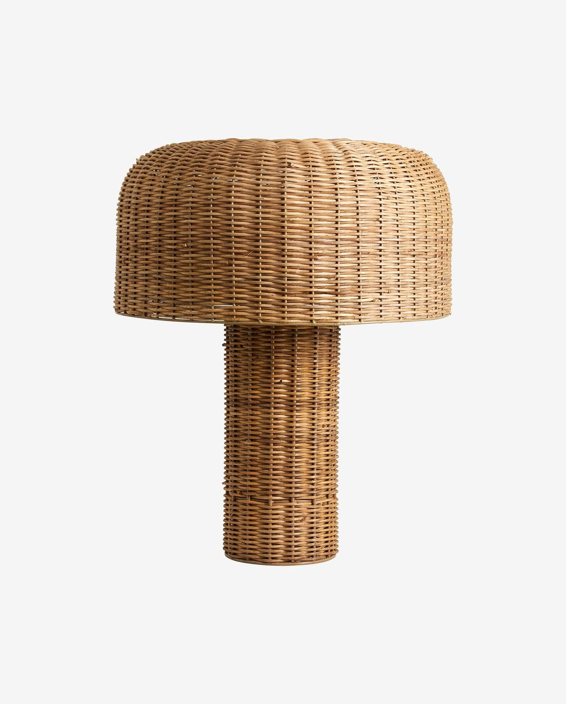 Atum bordslampa i flätad sockerrör - H50 cm - naturen