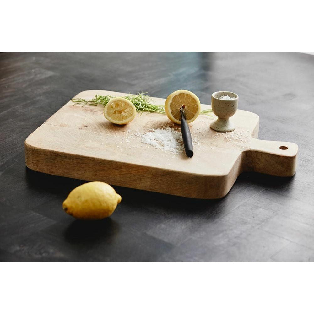 Nordal Large Cutting Board i Mango Wood - 30x46 cm - Natur
