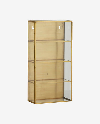 Ada väggskåp i järn, s, 40x20 - guldfinish