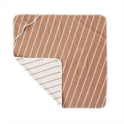 Oyoy Mini Raita handduk med huva - moln / karamell