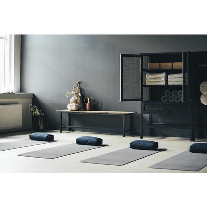 Nordal YOGA- och meditationskudde - 40x20 cm - mörkblå
