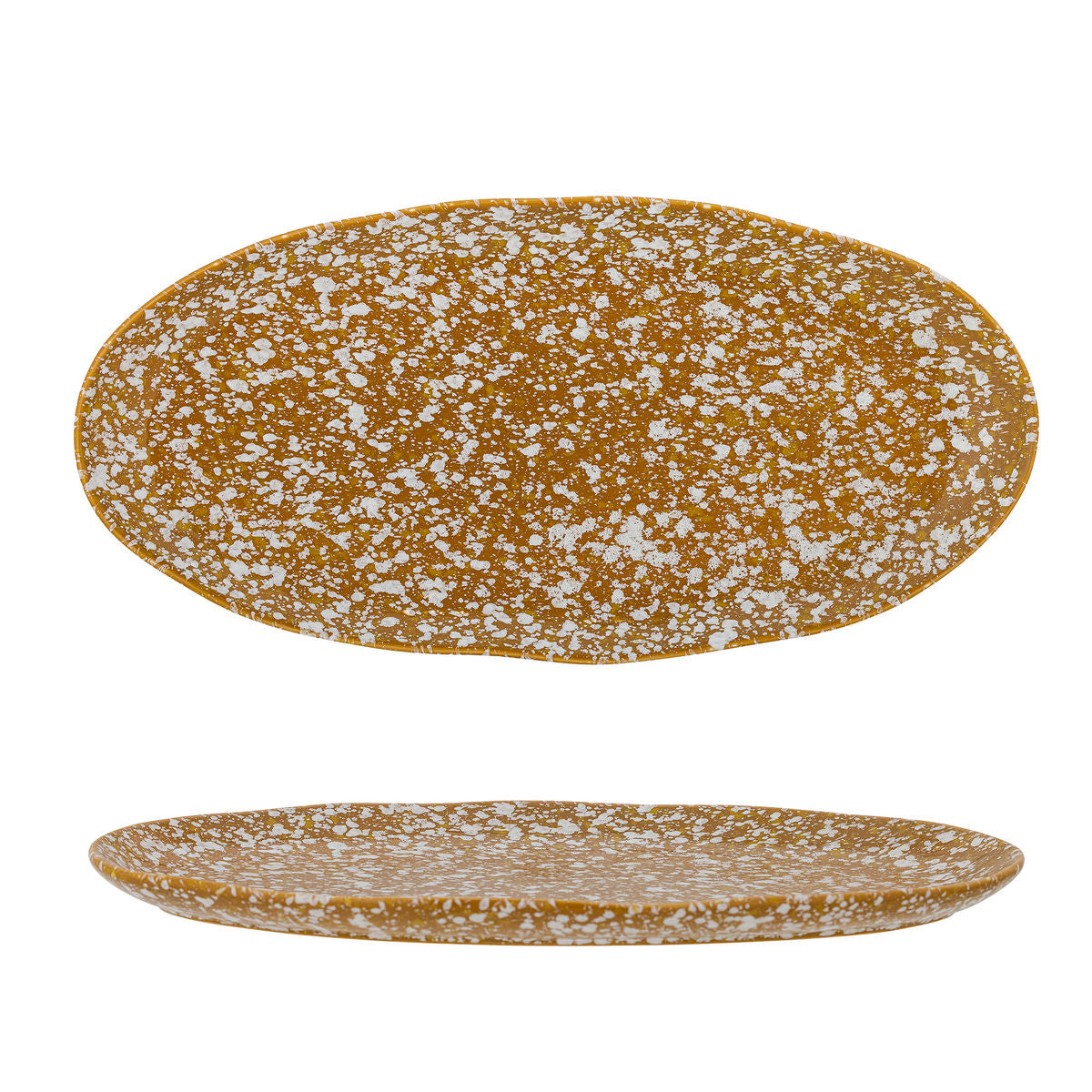 Bloomingville Carmel serveringsrätt, brun, stengods