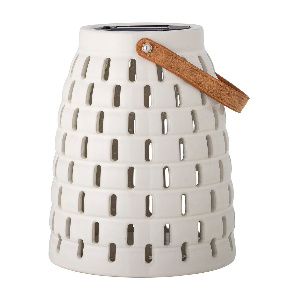 Bloomingville Treillis solcelllyktor, natur, stengods