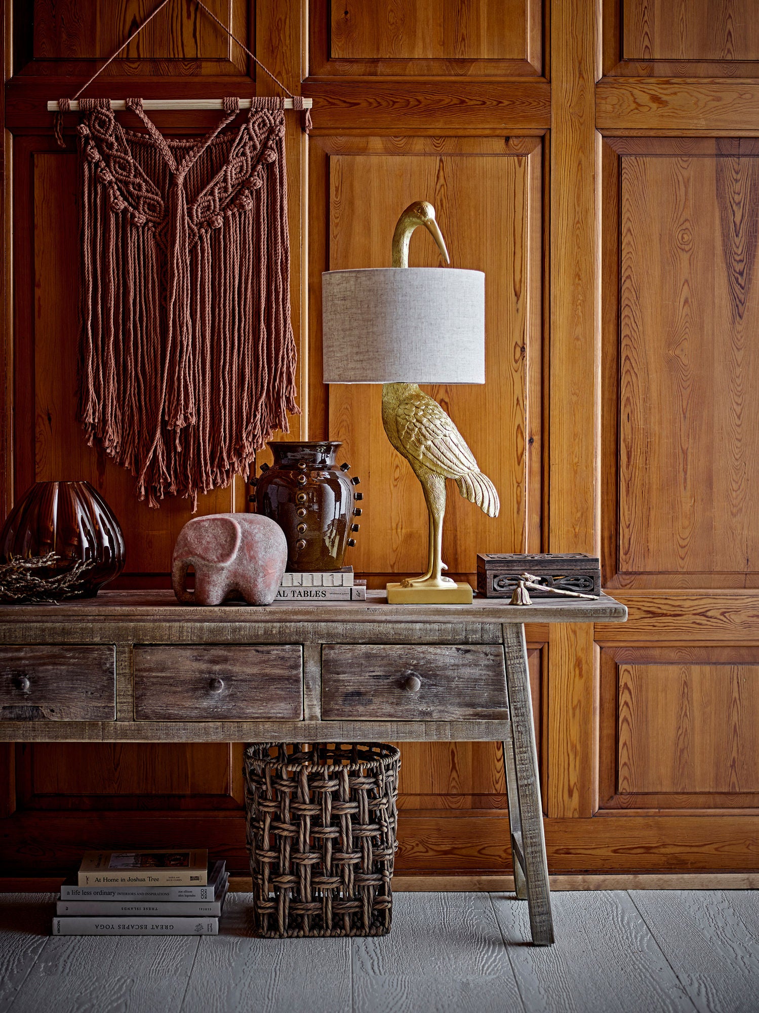 Creative Collection Camden Konsolbord, Natur, Reclaimed Pine Wood - Creative Collection - DesignGaragen.dk
