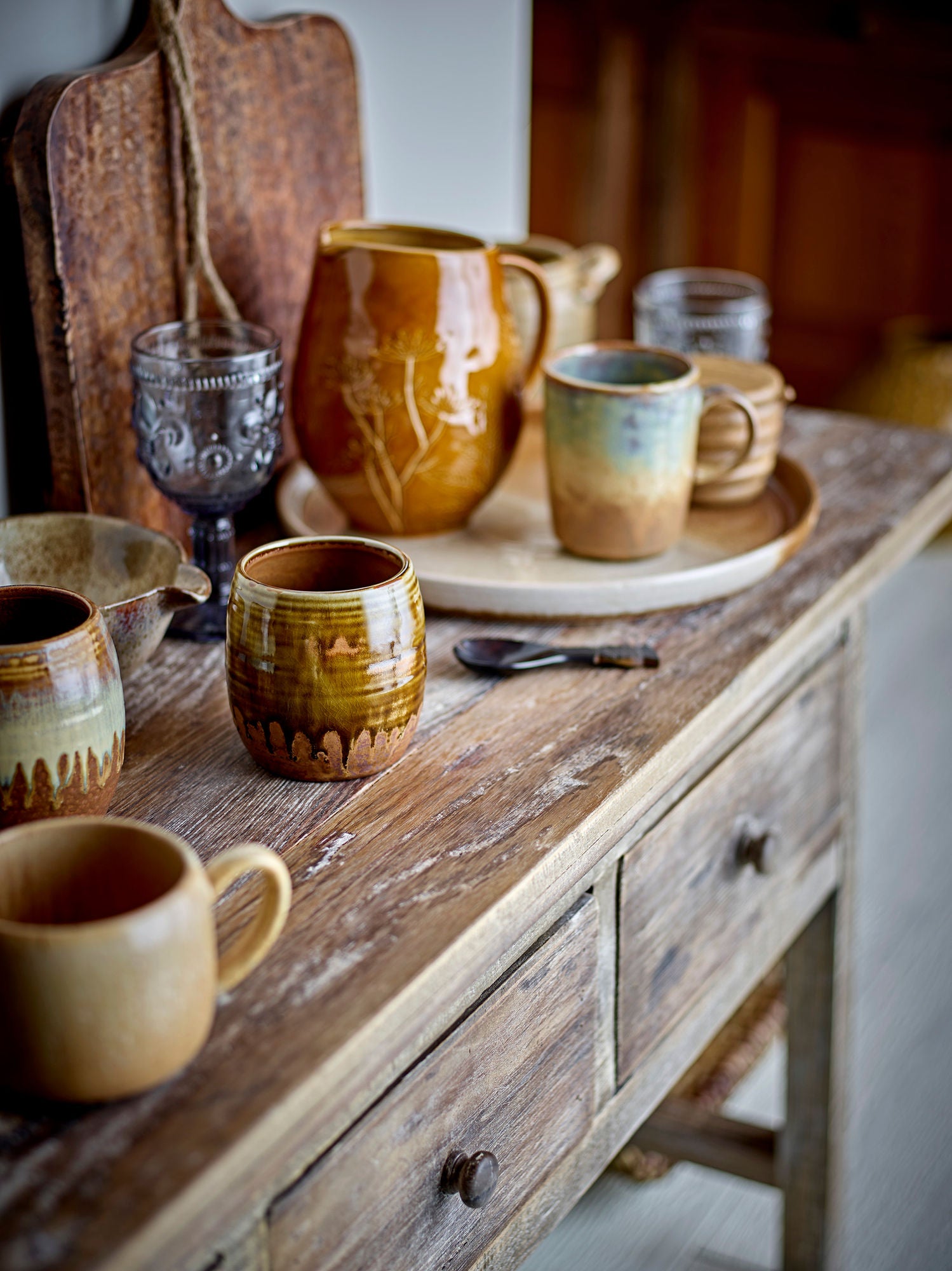 Creative Collection Camden Konsolbord, Natur, Reclaimed Pine Wood - Creative Collection - DesignGaragen.dk