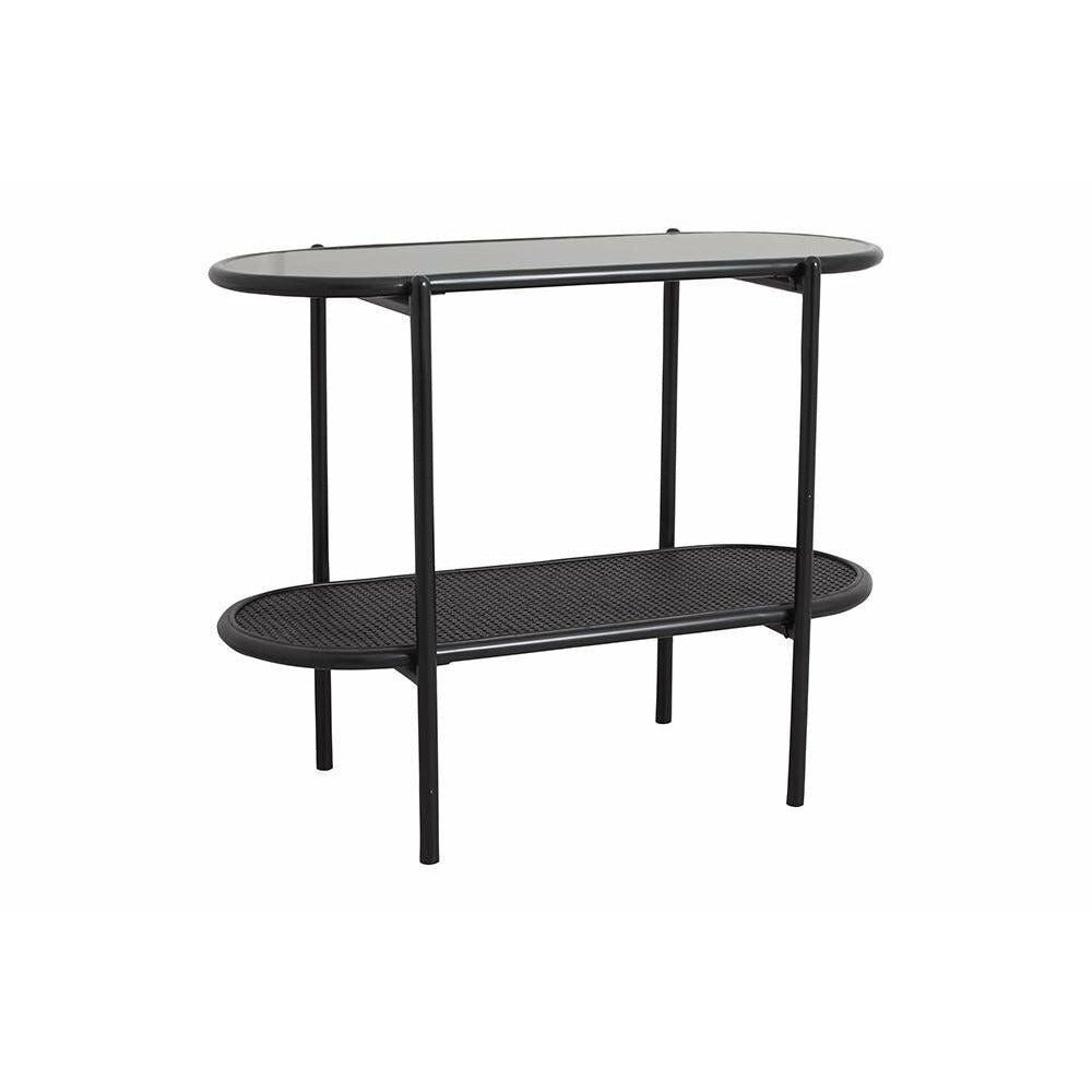 Nordal SURMA konsolbord / sidobord i rotting - 100x45 - svart