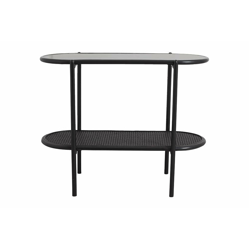 Nordal SURMA konsolbord / sidobord i rotting - 100x45 - svart