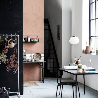 House Doctor - Matbord, HDSlated, Svart