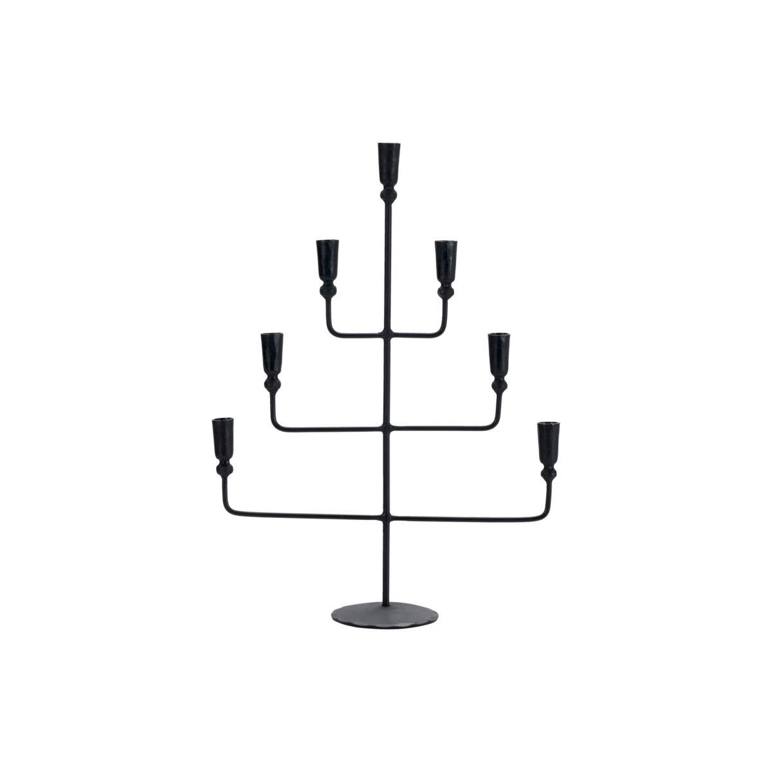 House Doctor Candlestick, IRA, Antique Aluminium