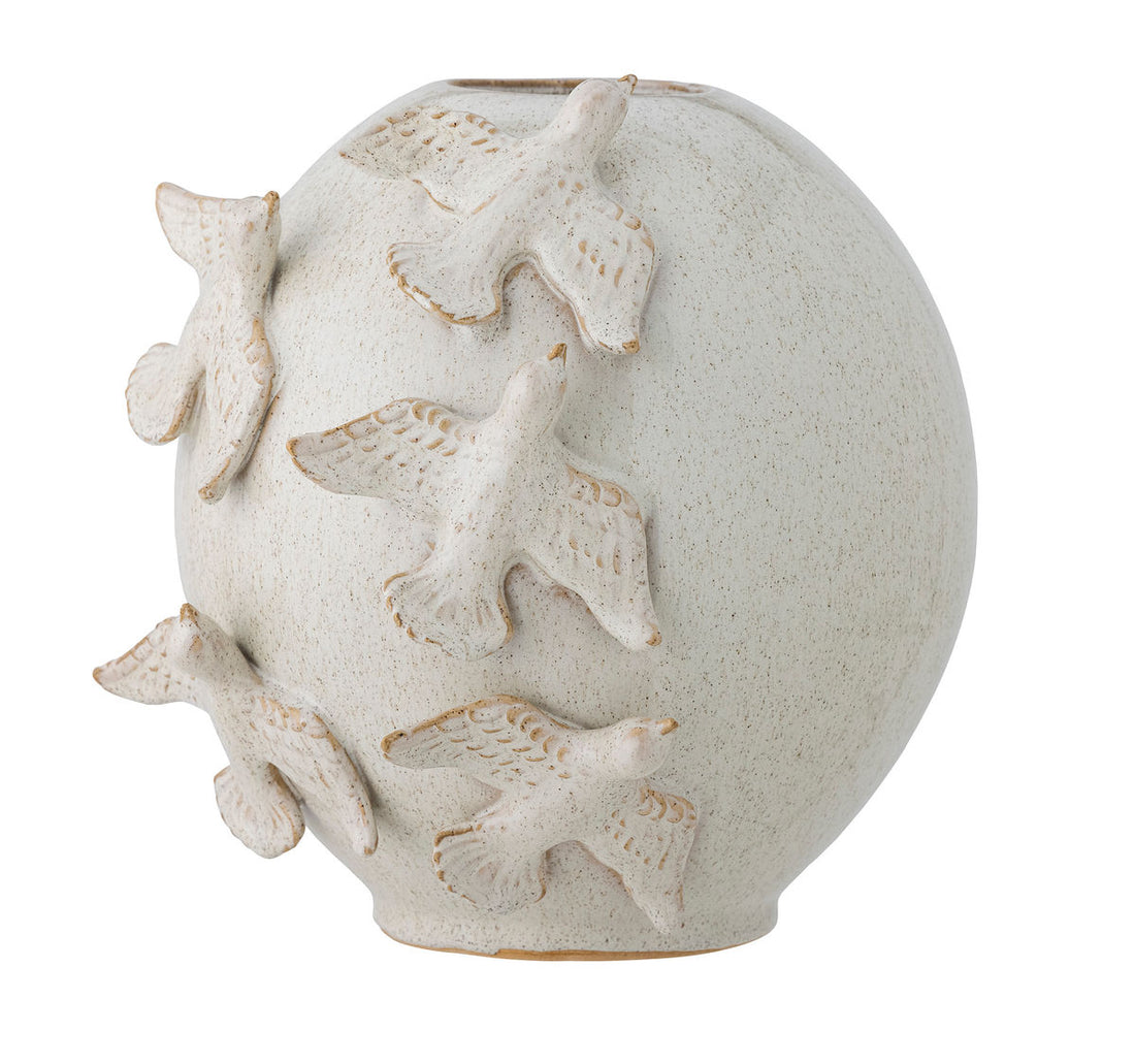 Creative Collection Abira Vase, Natur, Stentøj - Creative Collection - DesignGaragen.dk