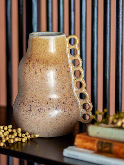 Creative Collection Souri Vase, Brun, Stentøj - Creative Collection - DesignGaragen.dk