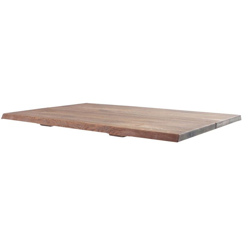 House of Sander Curve Table Top, 110x72, rökt olja - FSC