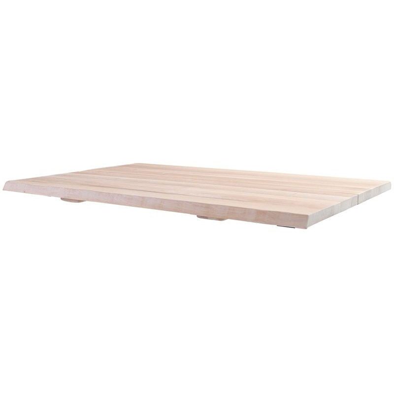 House of Sander Curve Table Top, 130x72x3, vit olja - FSC