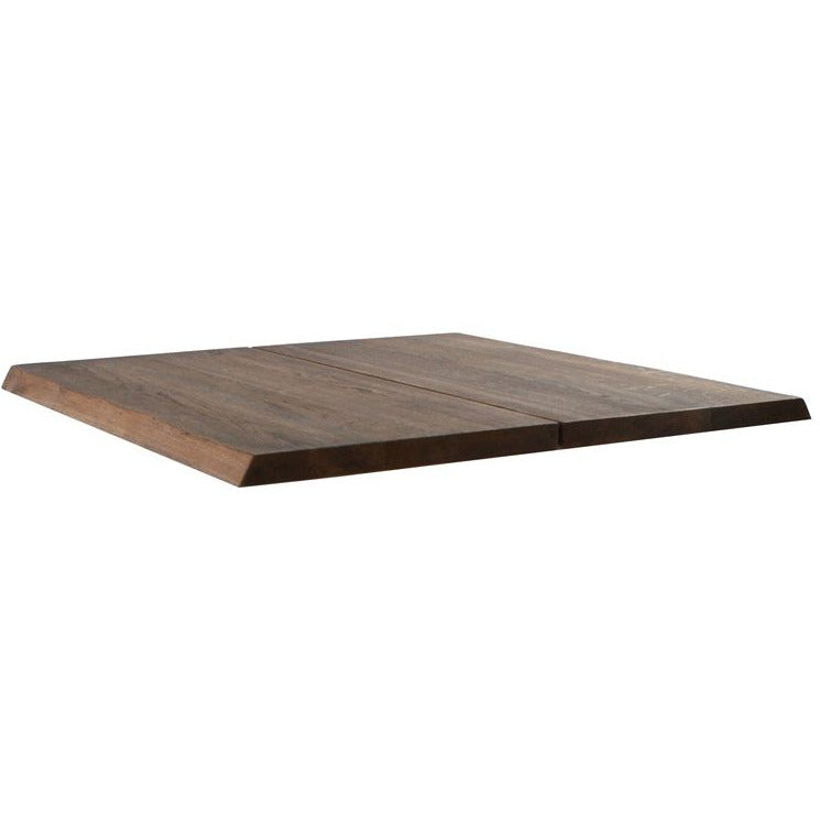 House of Sander Curve Table Top, 80x80, rökt olja - FSC