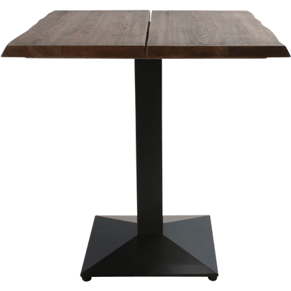 House of Sander Curve Table Top, 80x80, rökt olja - FSC