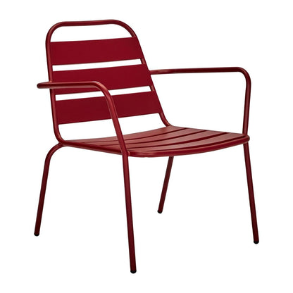 House Doctor Lounge Chair, Hdhelo, Red
