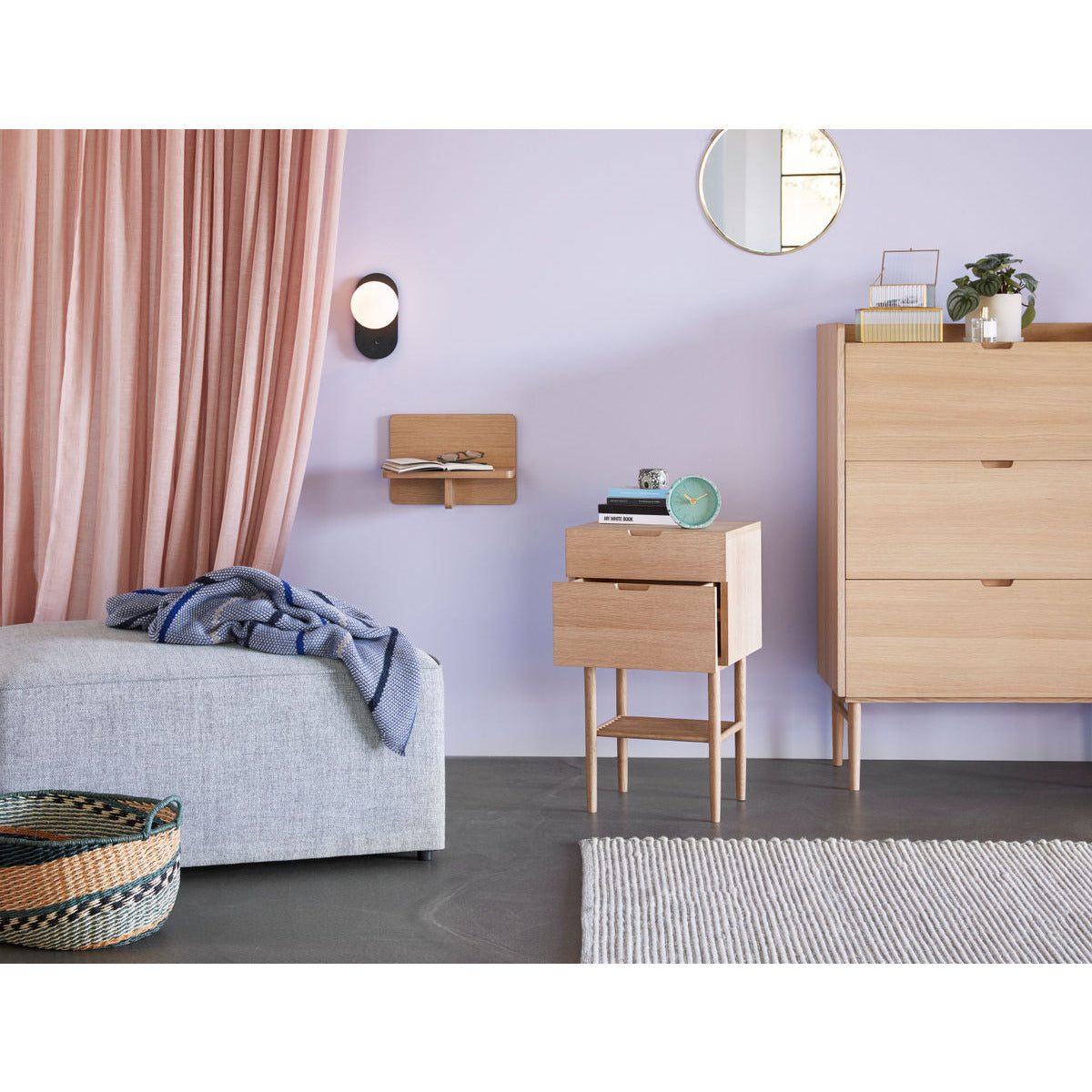 Hübsch modu soffa grå