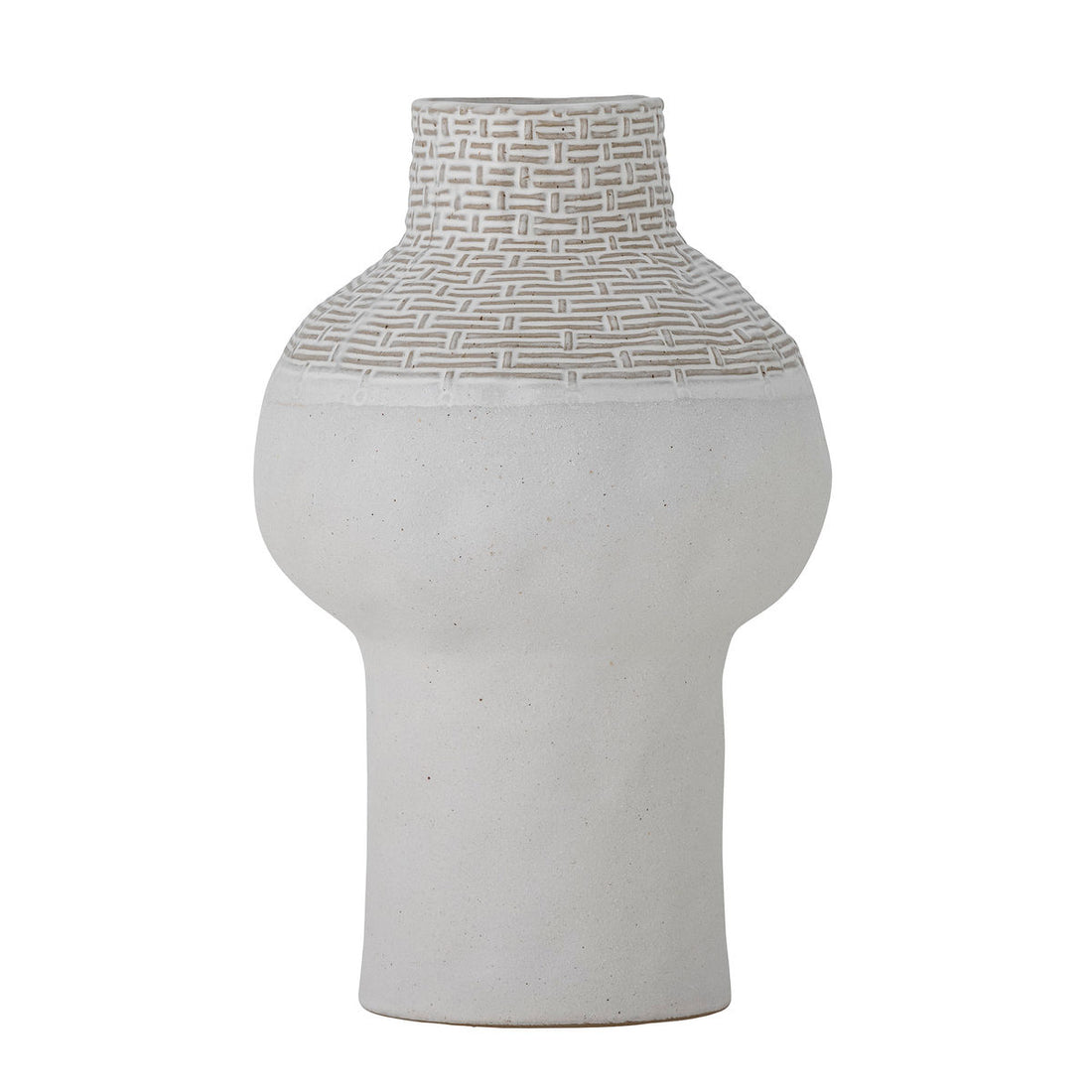 Bloomingville Iyore Vase, Hvid, Stentøj - Bloomingville - DesignGaragen.dk
