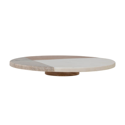 Creative Collection Olly Servering Tray, HVID, Marmor